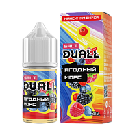 Жидкость ЧЗ DUALL EXTRA SALT Ягодный морс