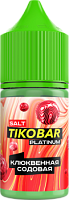 Жидкость ЧЗ Tikobar Platinum SALT Клюквенная содовая