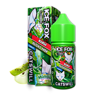 Жидкость ЧЗ Catswill Ice Fox SALT Мамба Кислое яблоко Киви